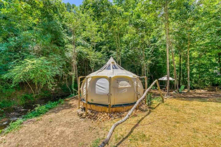 The Aries-A Stargazing, Luxury Glamping Tent Rogersville Eksteriør bilde